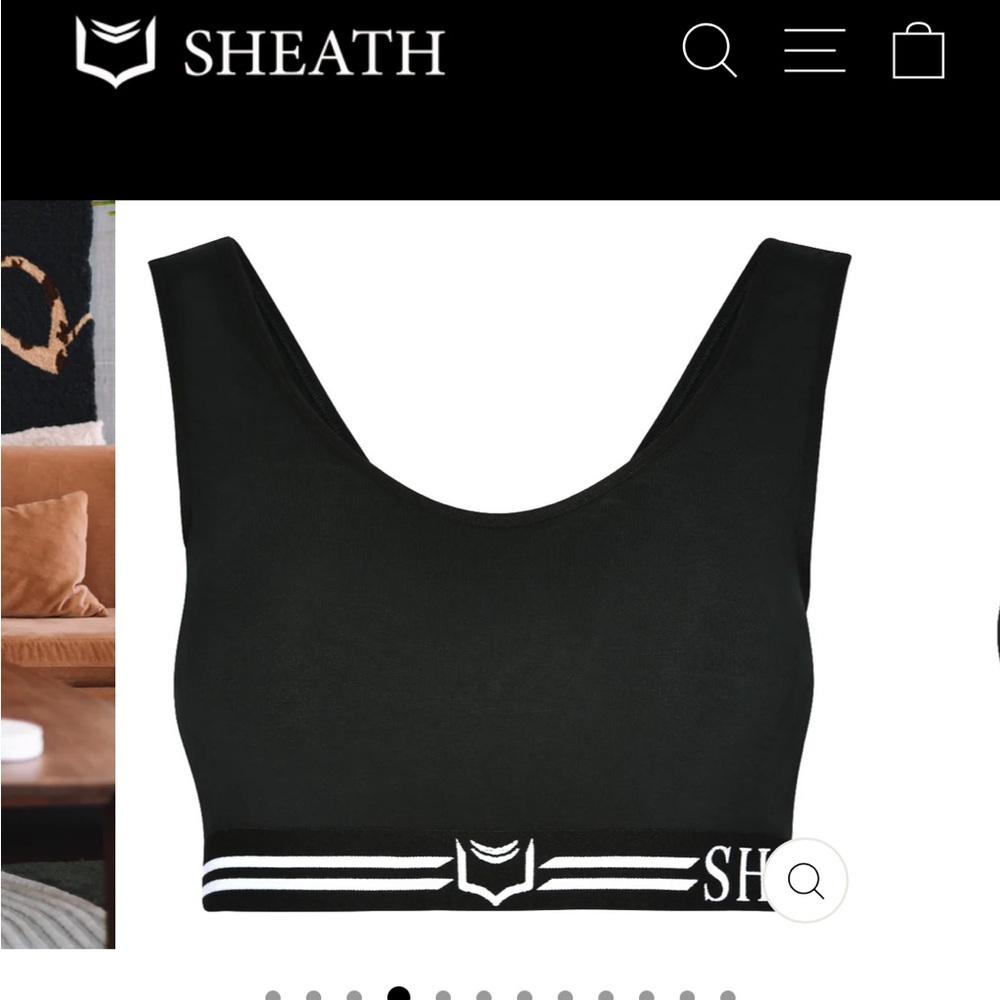 Sheath sports bra -NWT